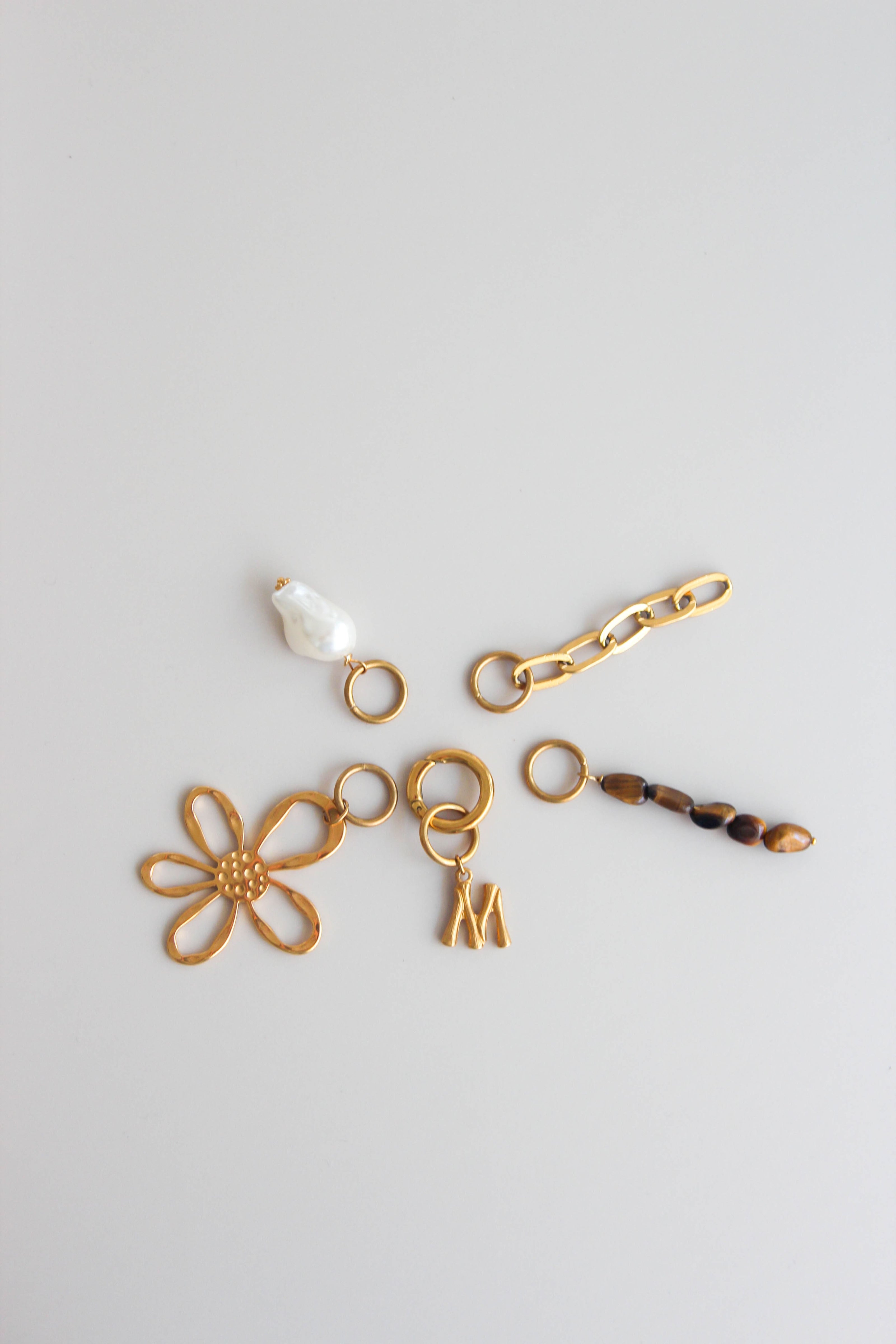 5 Charms Removíveis para Porta-Chaves e Mala