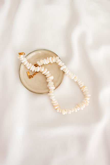 Lapis Lazuli Necklace with Glass Shrimp