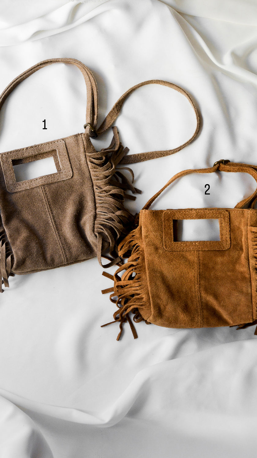 Malas em Pele Pequenas com Franjas