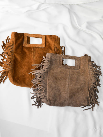 Malas em Pele com Franjas