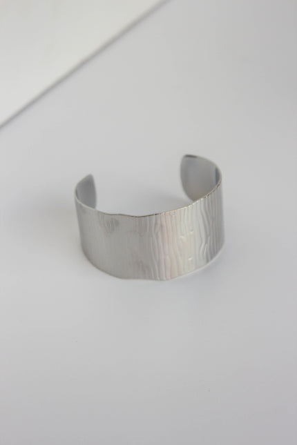 Pulseira em Aço Dourada ou Prateada Statement