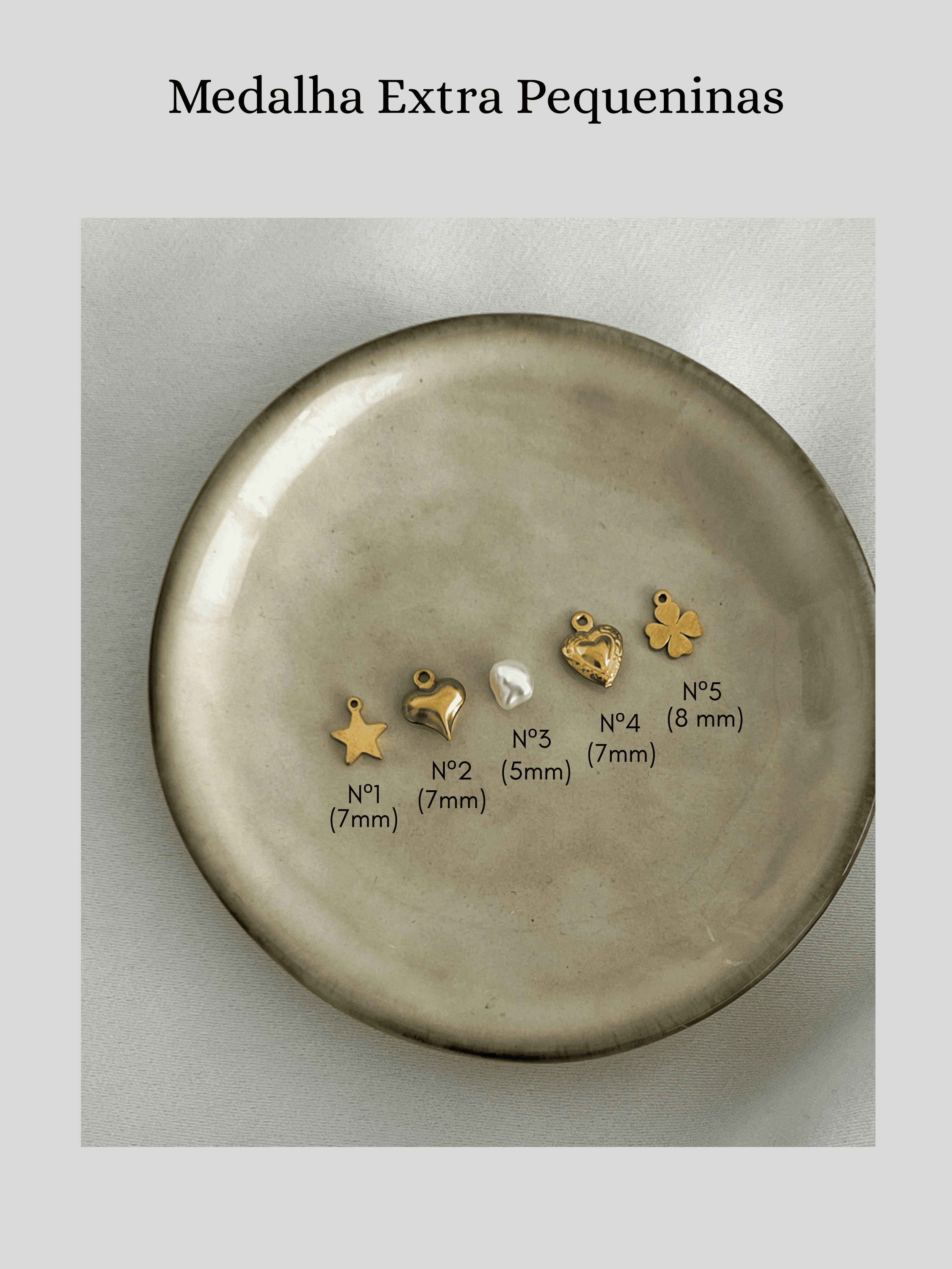 Colar em Aço com Medalha Personalizada | Gravação de Texto