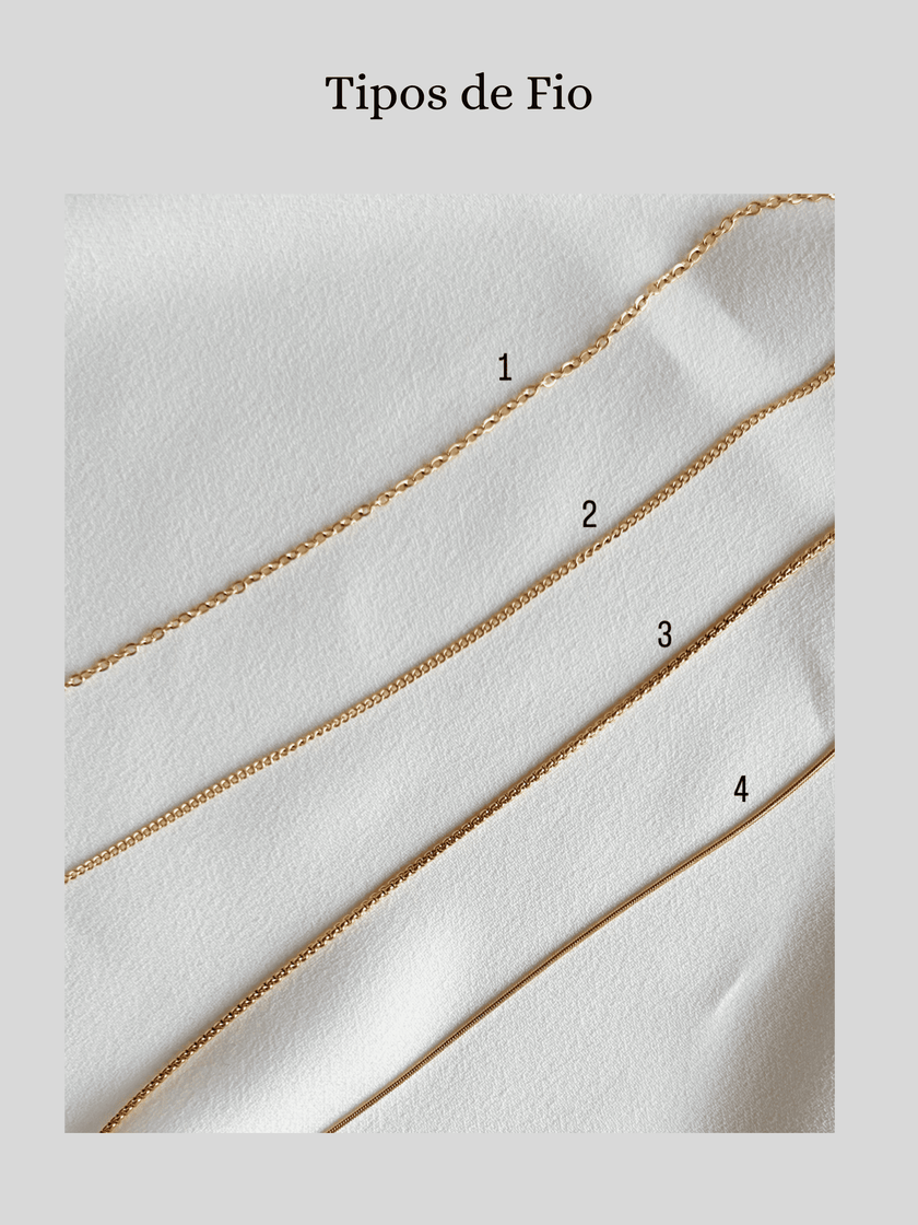 Colar em Aço com Medalha Personalizada | Gravação de Texto