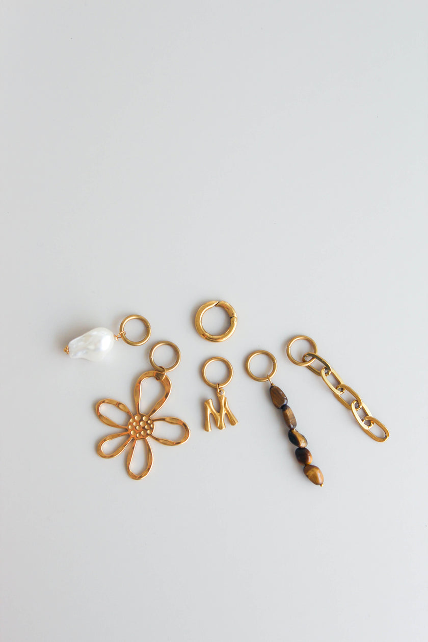 5 Charms Removíveis para Porta-Chaves e Mala