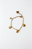 Charm Bracelet Minimalista com Elementos Marinhos