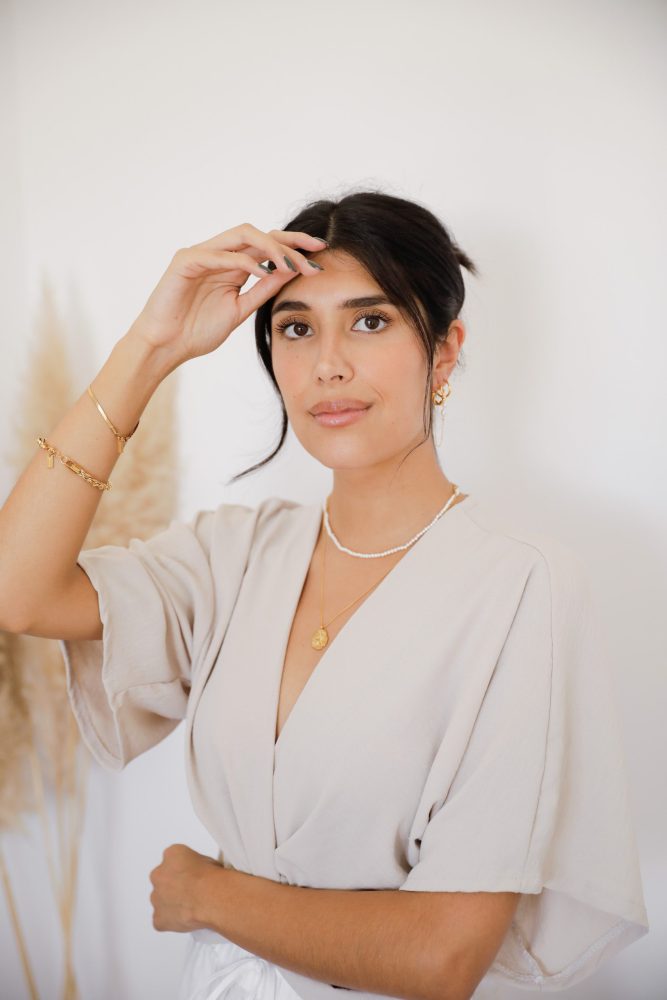 Colar de Pérolas Pequeninas Naturais