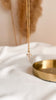 Colar em Aço Dourado com Cruz com Pérolas