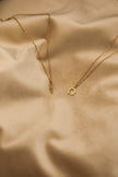Colar com Pendente Raio com Zircónias