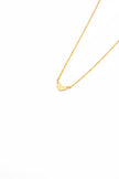 Colar em Aço Curto com Coração Pequenino Dourado ou Prateado