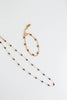 Conjunto de Pedras Naturais Castanhas Pequeninas