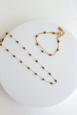 Conjunto de Pedras Naturais Castanhas Pequeninas