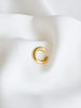 Earcuff em Aço Dourado Simples