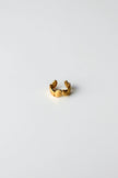 Earcuff em Aço Dourado com Conchas
