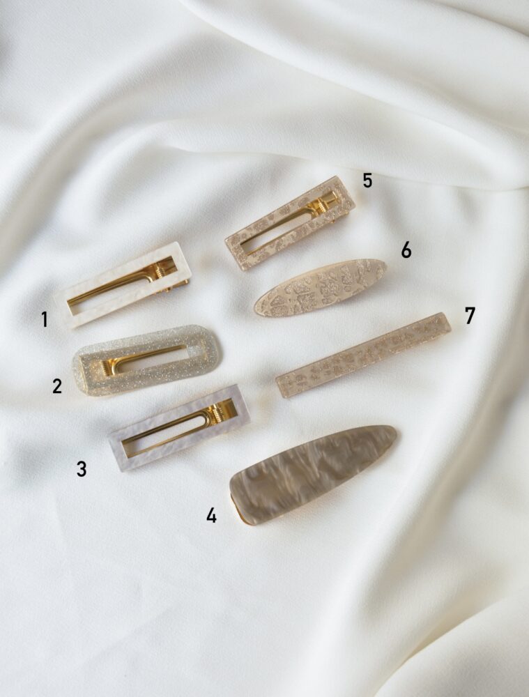 Gold Hooks with Neutral Patterns