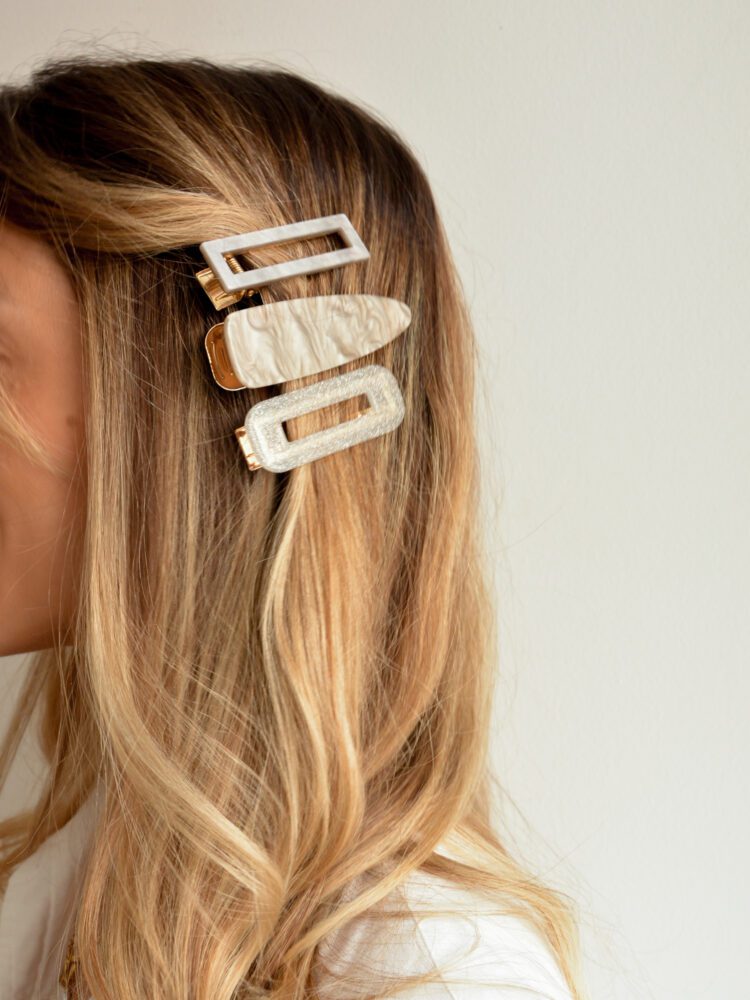 Gold Hooks with Neutral Patterns