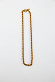 Colar em Aço Dourado ou Prateado com Corrente Torcida