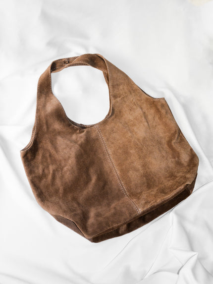 Mala Grande em Pele Castanha