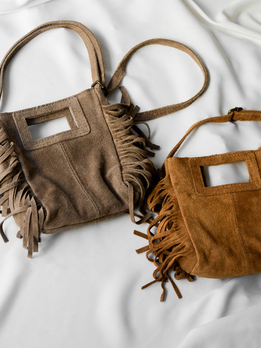 Malas em Pele Pequenas com Franjas