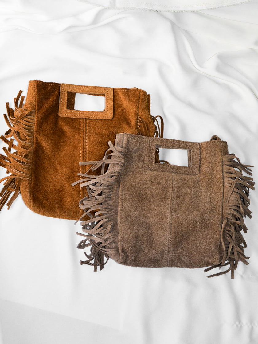 Malas em Pele com Franjas