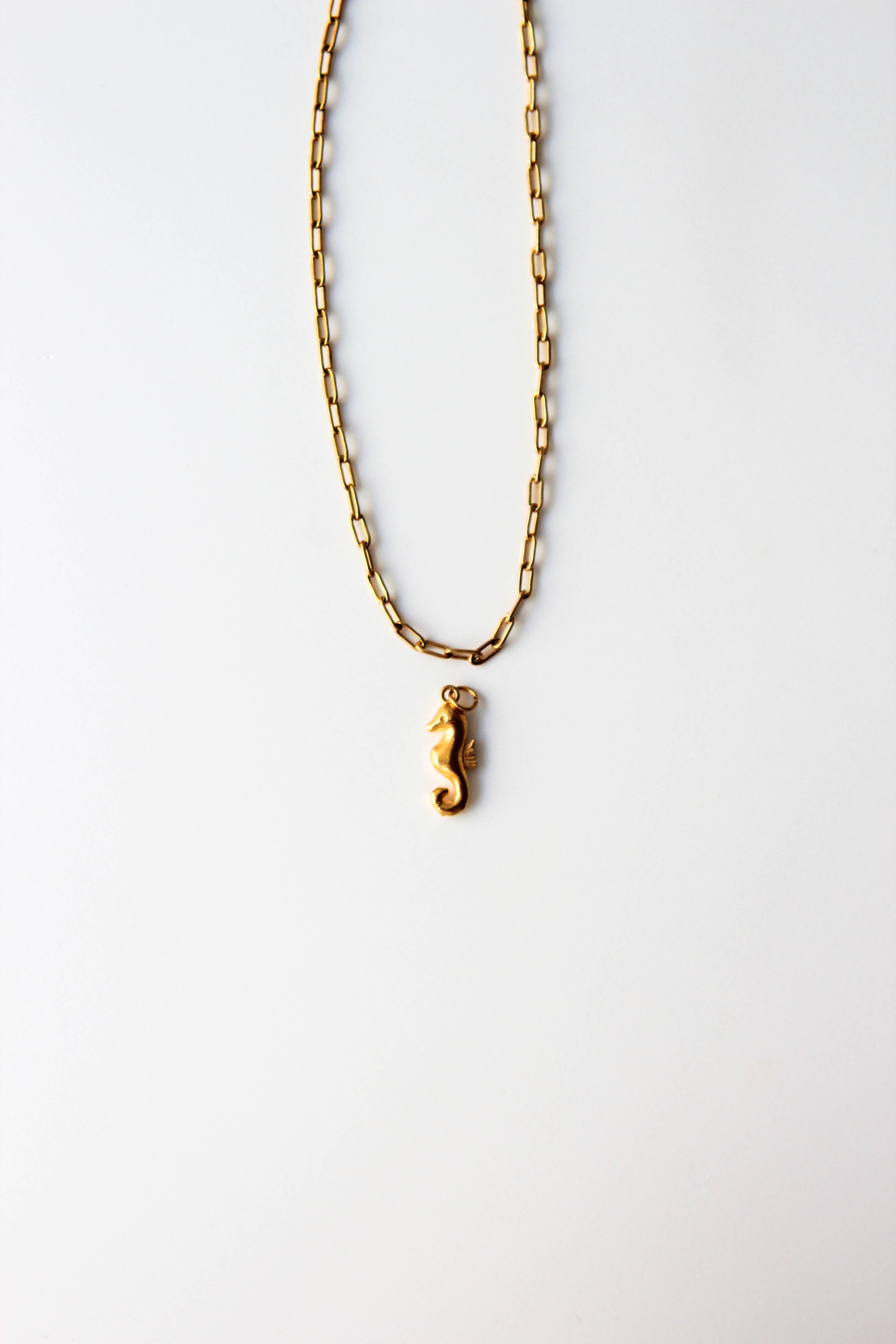 Pulseira de Pé 2 em 1 em Aço com Malha Rectangular e Pendente