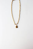 Pulseira de Pé 2 em 1 em Aço com Malha Rectangular e Pendente