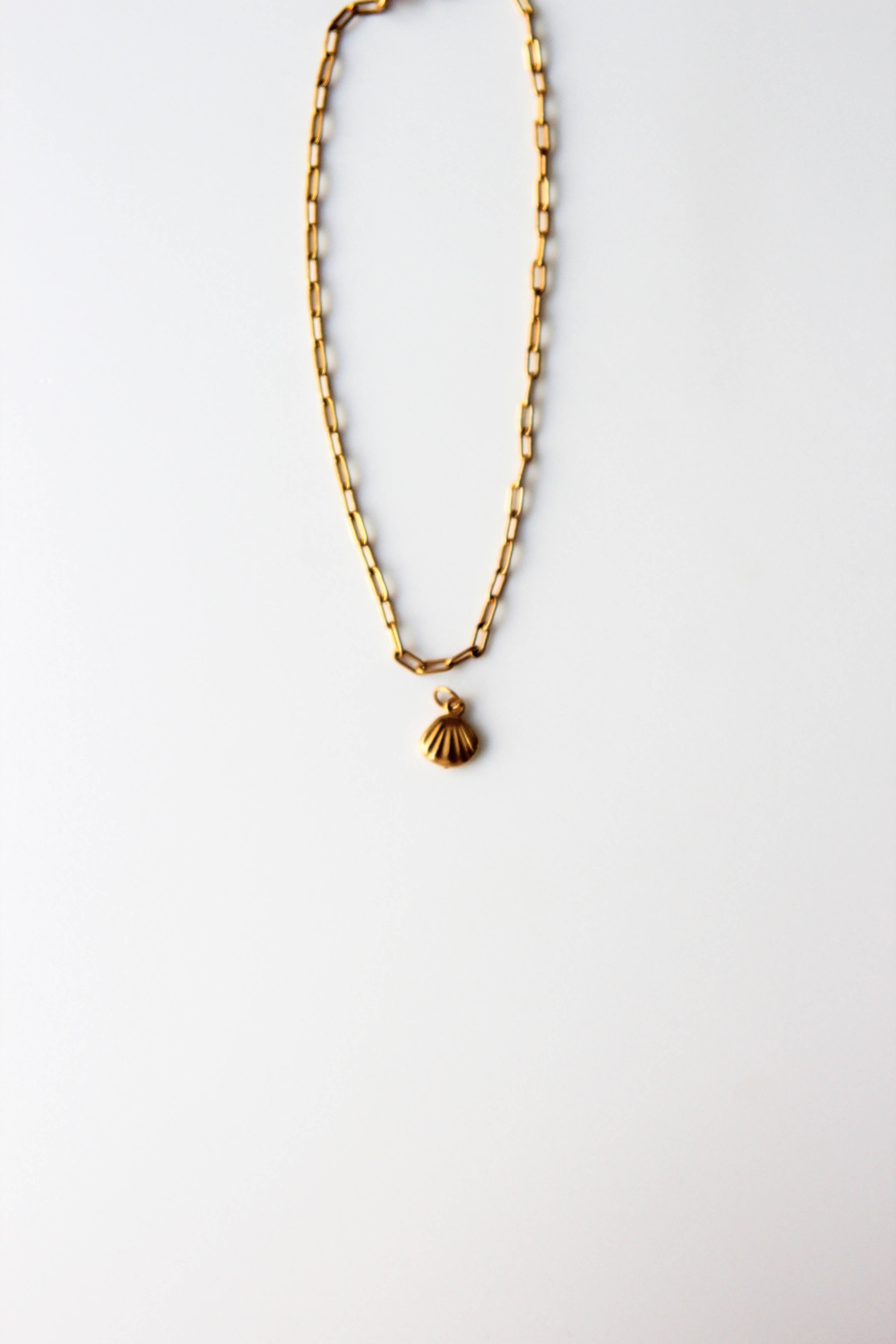 Pulseira de Pé 2 em 1 em Aço com Malha Rectangular e Pendente