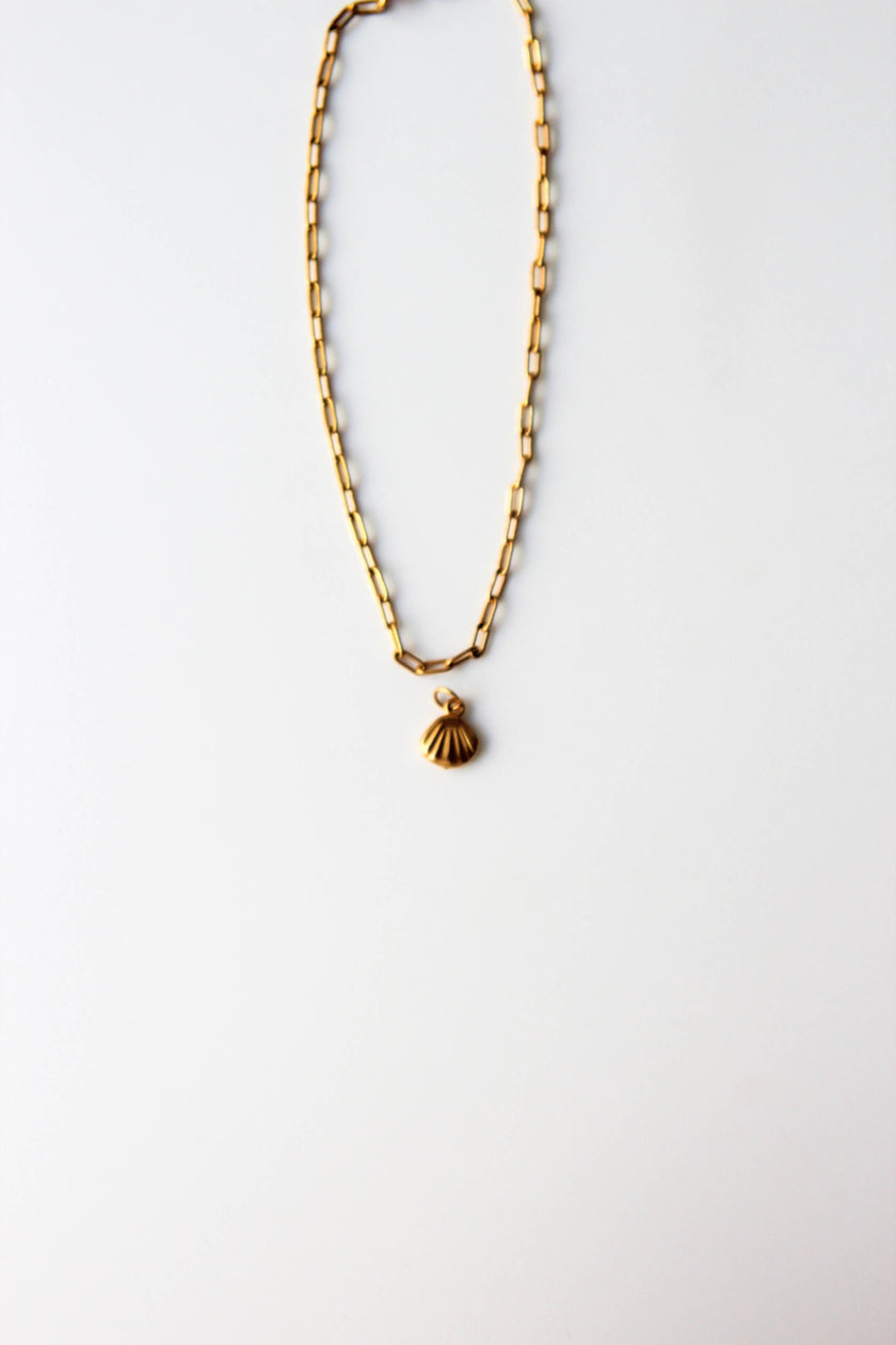 Pulseira de Pé 2 em 1 em Aço com Malha Rectangular e Pendente