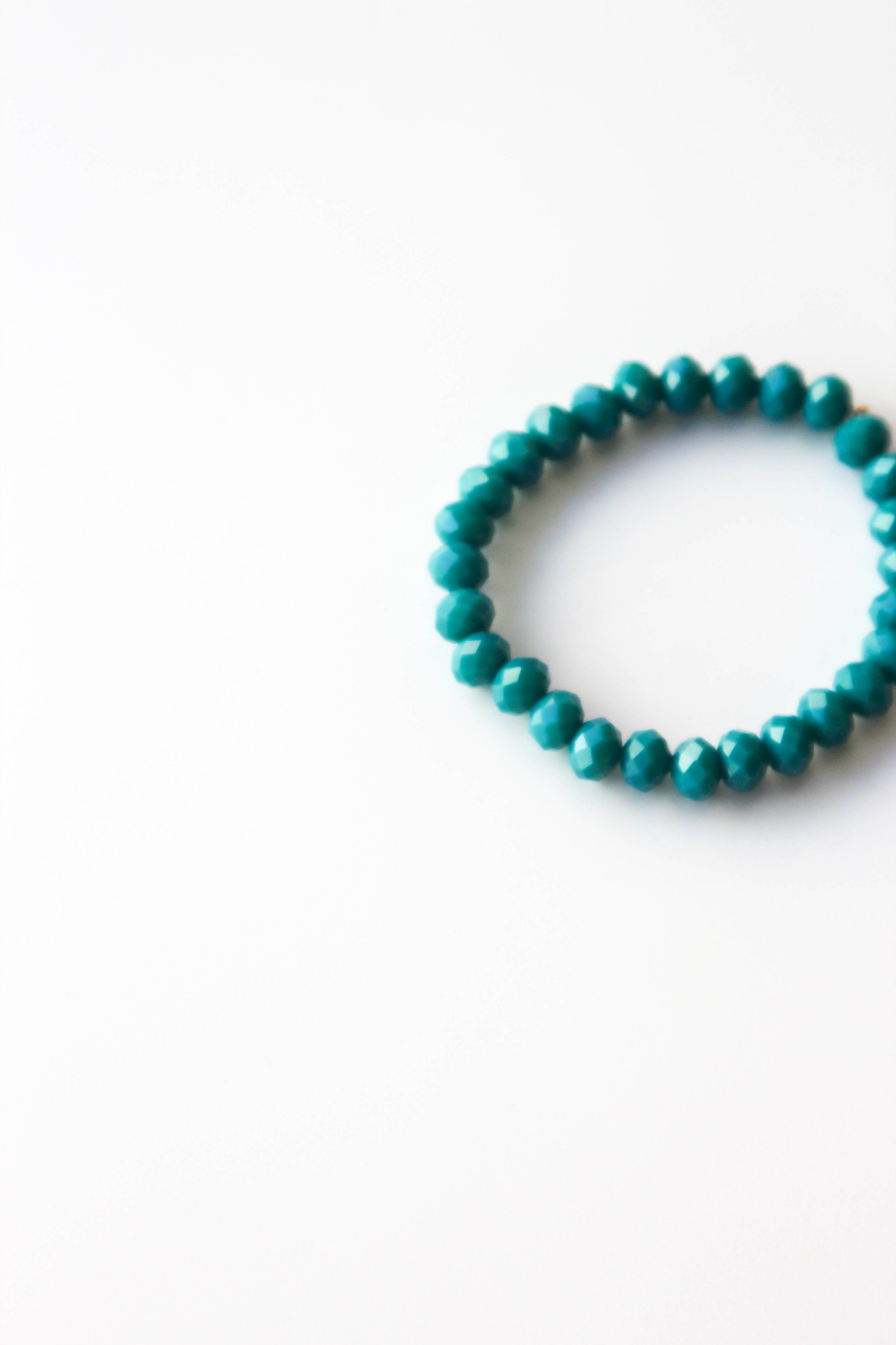 Pulseiras Coloridas de Cristal