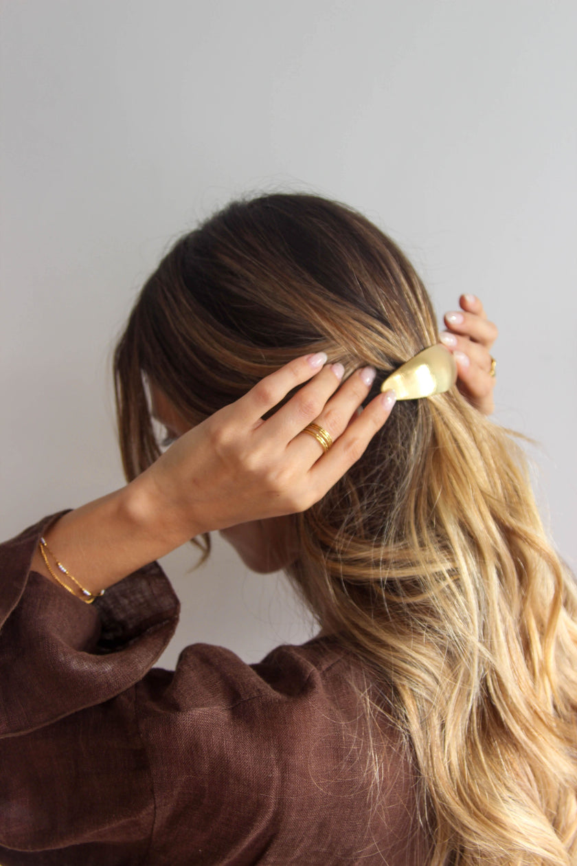 Travessões para o Cabelo Dourados e Prateados