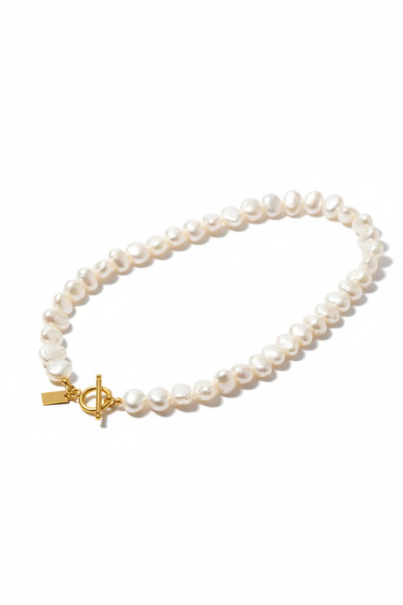 Colar Pérolas Barrocas Toggle