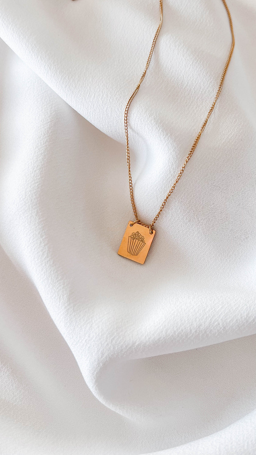 Colar em Aço com Medalha Personalizada | Gravação de Imagem Enviada