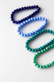 Pulseiras Cristais Fundo Branco High-Key